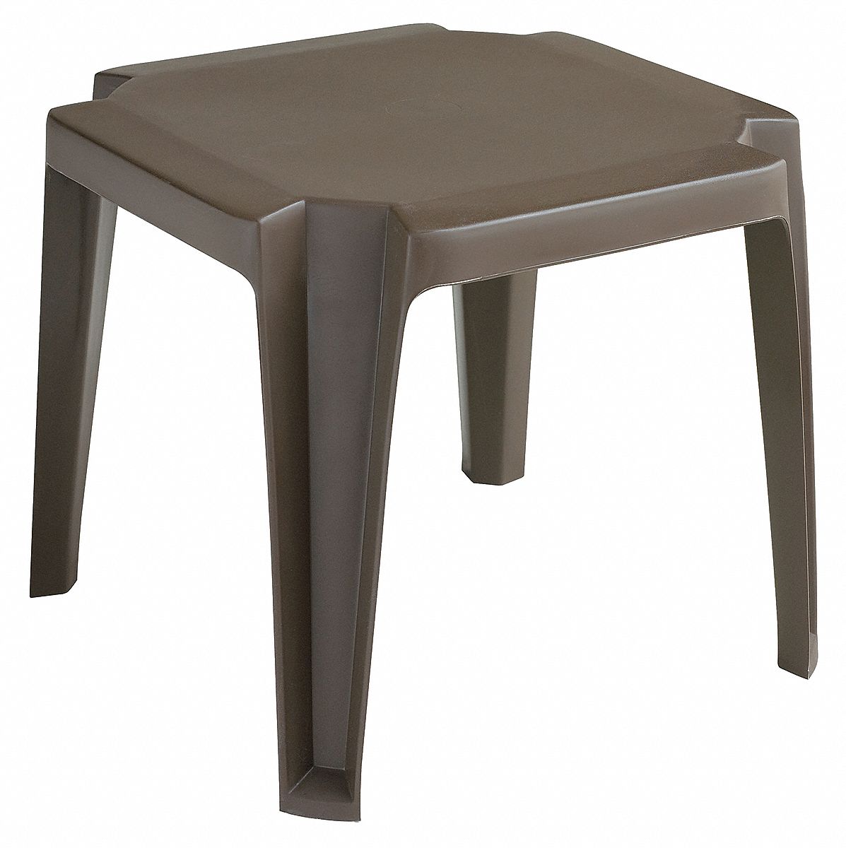 Side Table, Low, 17 In, Bronze Mist
