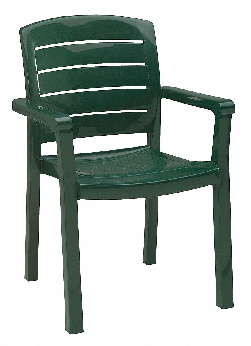 Armchair, Ladderback, Amazon Green