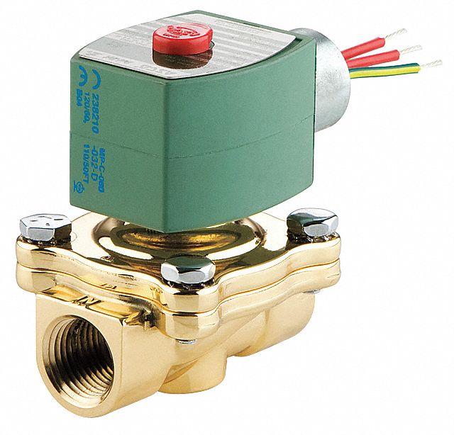 Solenoid Valve, General, 2 Way, NO, 3/4 In