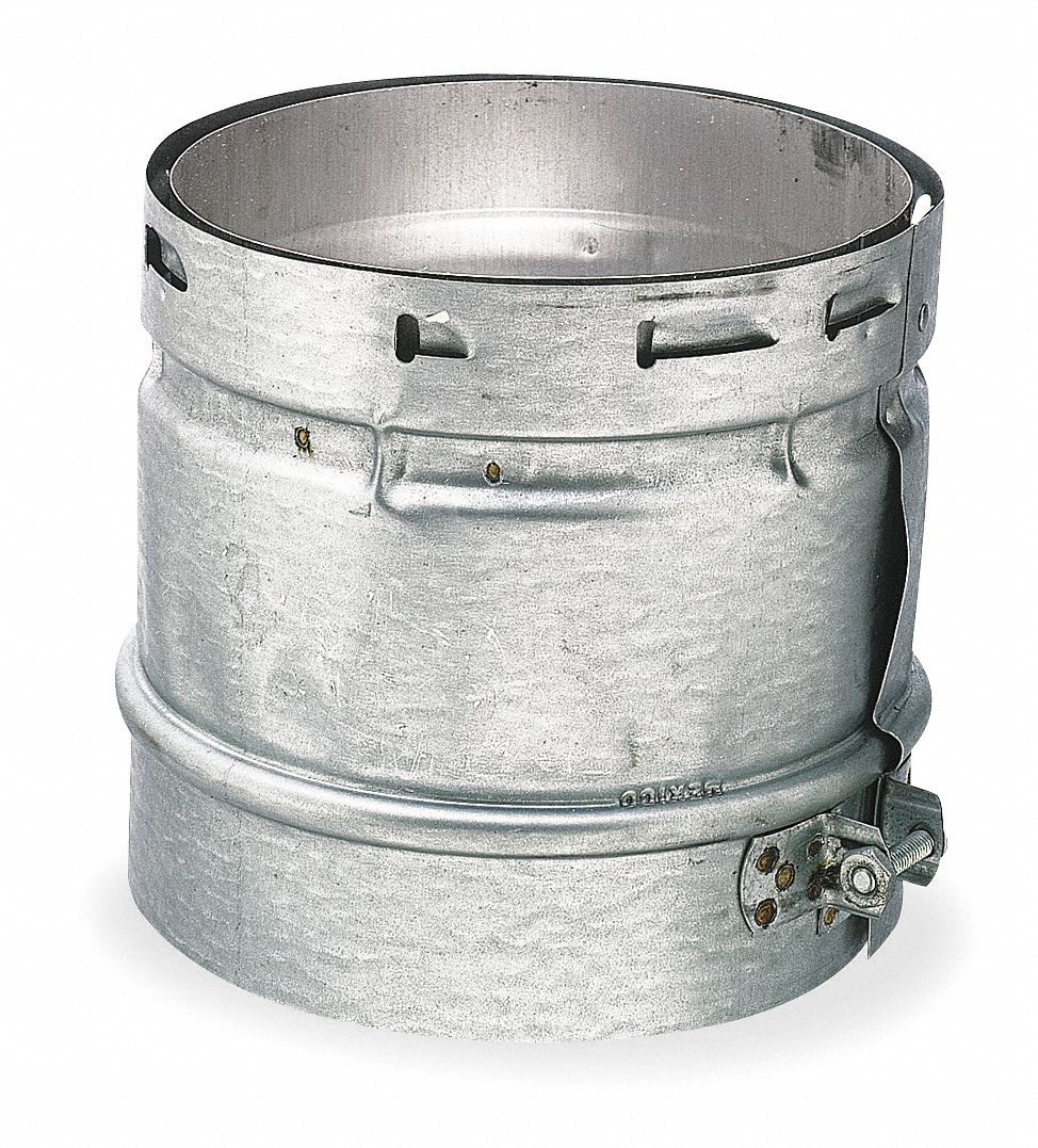Female Vent Adapter, 4 In Dia., 6 In L