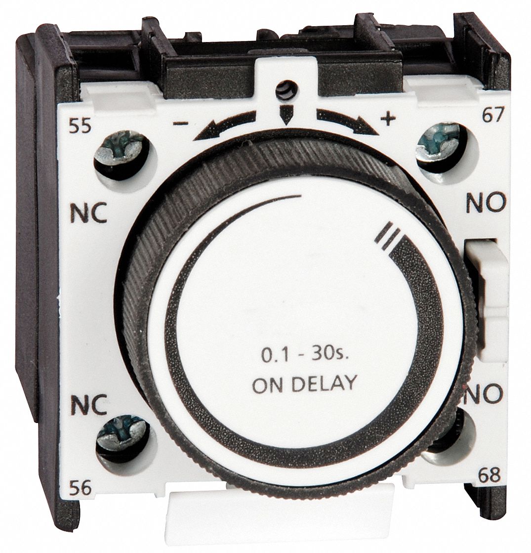 IEC Timer, On Delay, 10.0-180Sec, 1NO/1NC