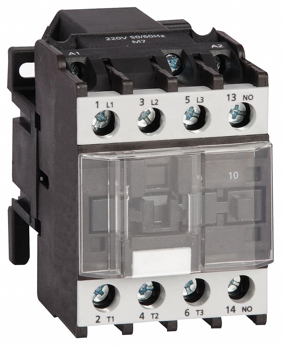 Contactor , IEC, 18A, 3P, 120VAC, 1NO