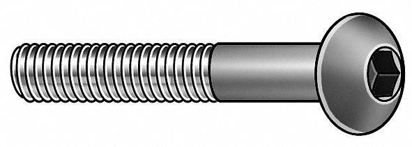 Skt Cap Screw, BTN, M4x0.70x20, Pk100