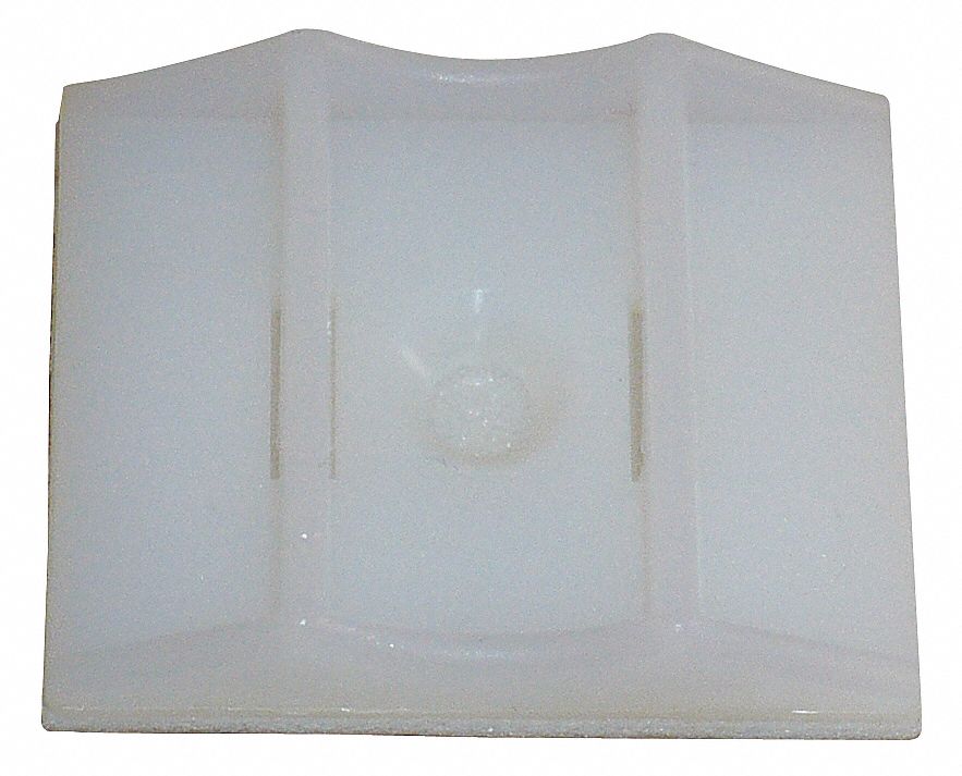 Cable Tie Mount, 4-Way, 1.25x1 In, PK100