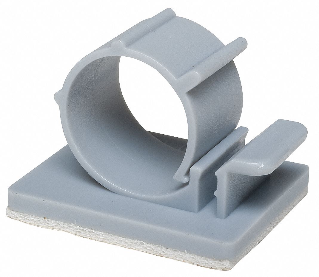 Wire Cable Clip, 1.18x1.00 In, PK25