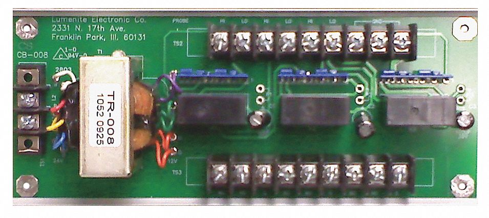 Track Mount Level Control, 3 Relay, 240VAC