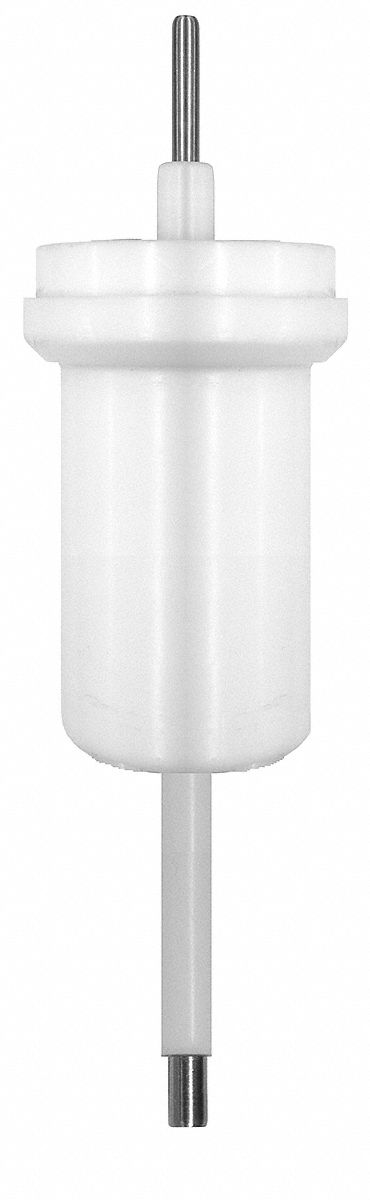 Liquid Level Probe, 12 In, 2 In, PTFE, Bevel