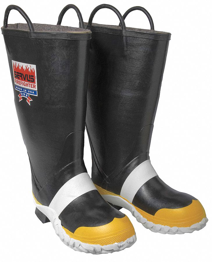 Ins Fire Boots, Mens, 8-1/2M, 1PR