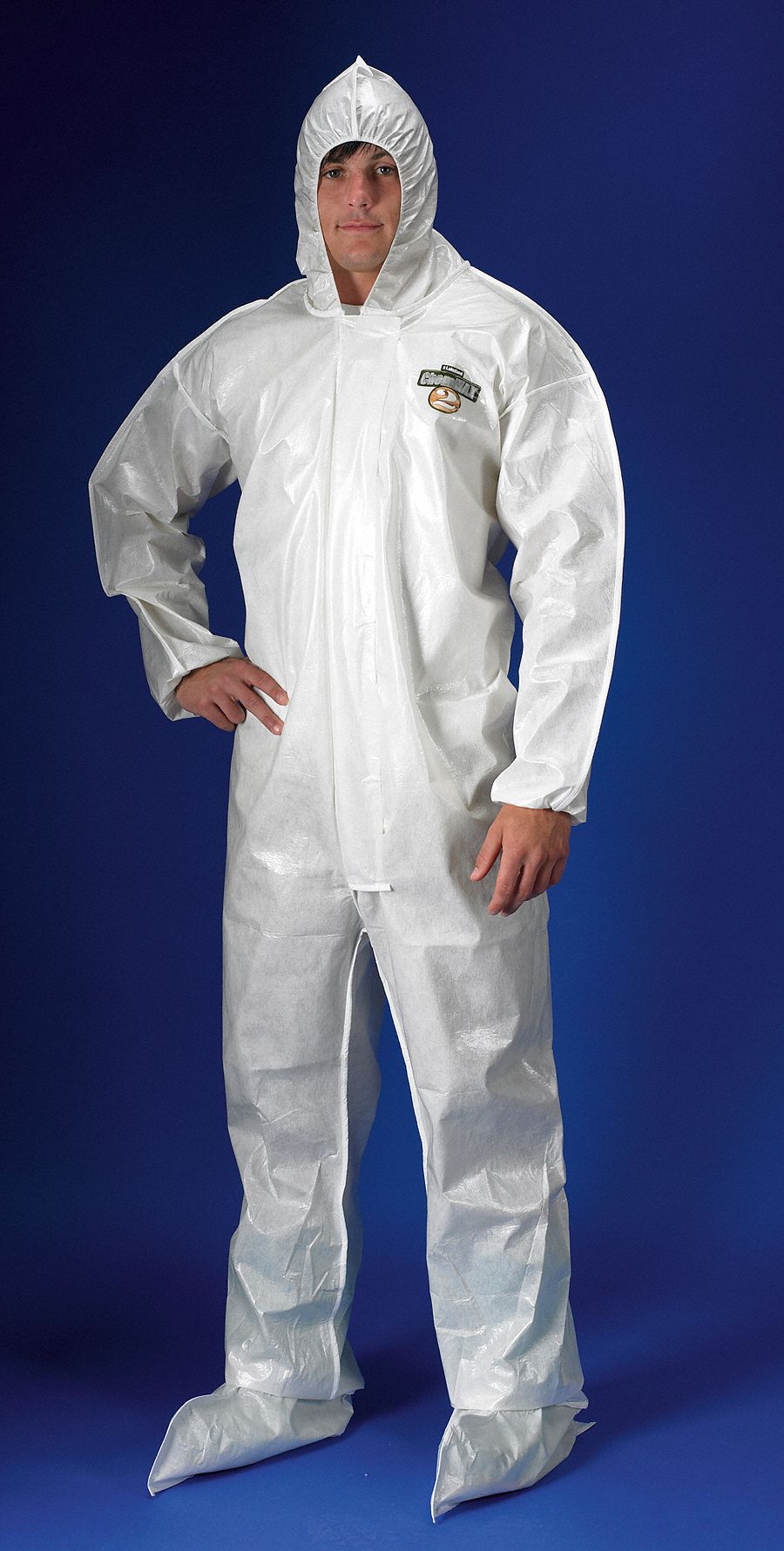Hooded ChemMax(R) 2, White, Bound, 2XL