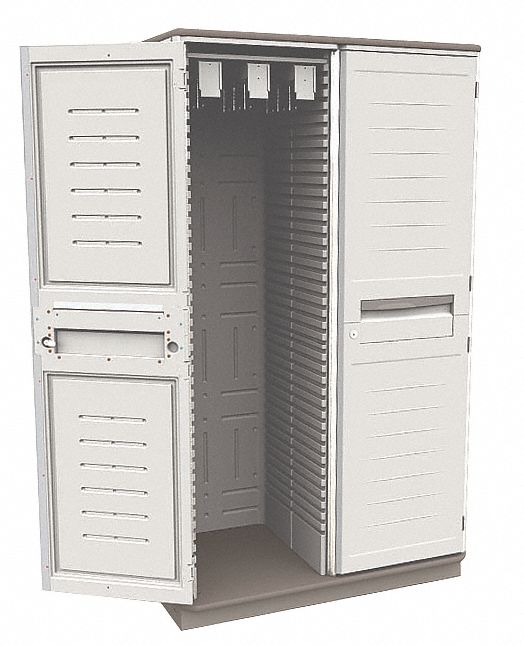 Catheter Storage Cabinet, Polymer, LtTaupe