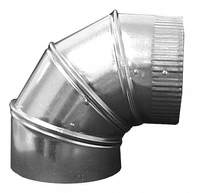 12 In Dia, 26 Ga, 90 Adj Elbow
