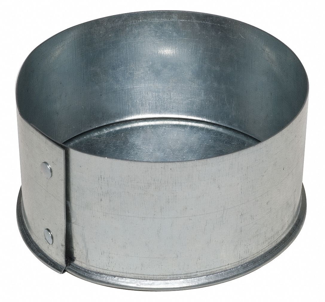 Duct Fitting, End Cap, 5 In