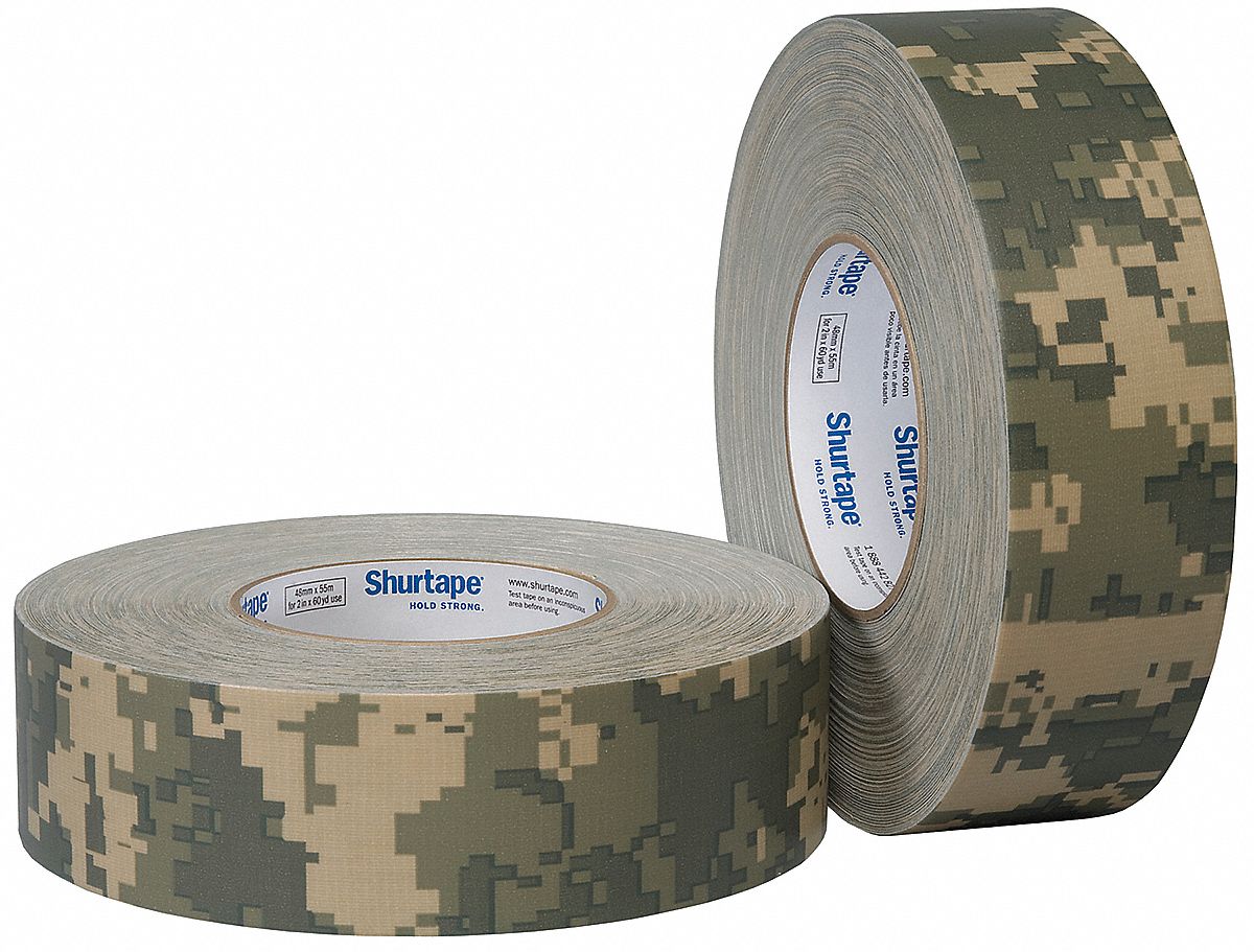 Duct Tape, 48mm x 55m, 10 mil, Camouflage
