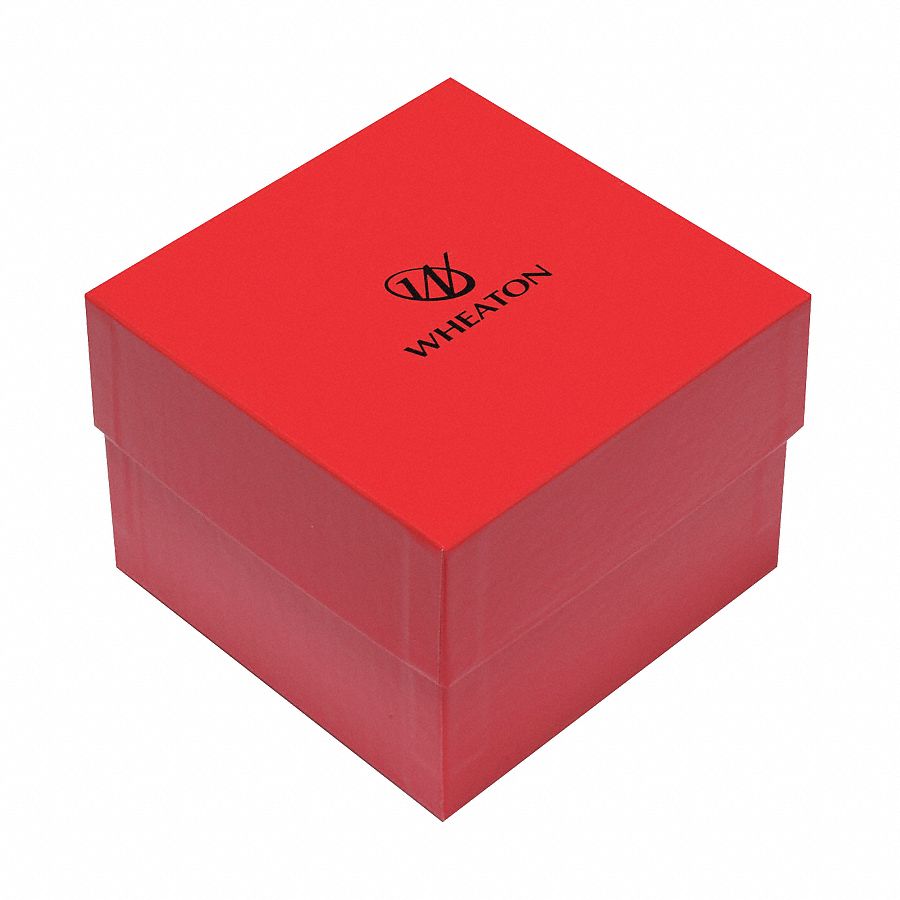 CryoFile XL, Cryogenic Box, Red, PK 15