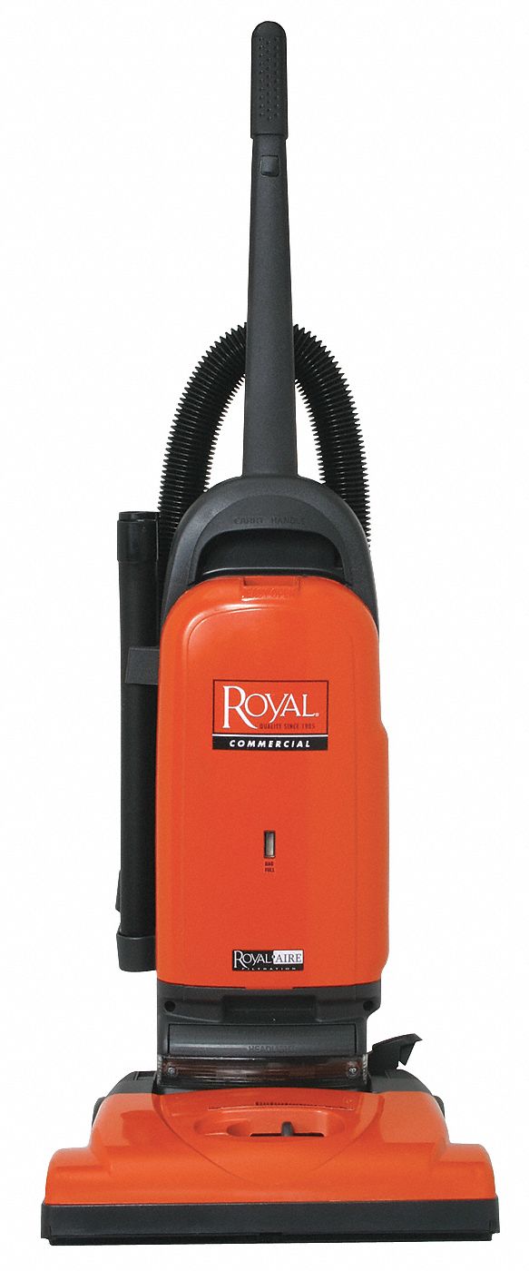 Upright Vacuum, 15 In., 12A, 120V