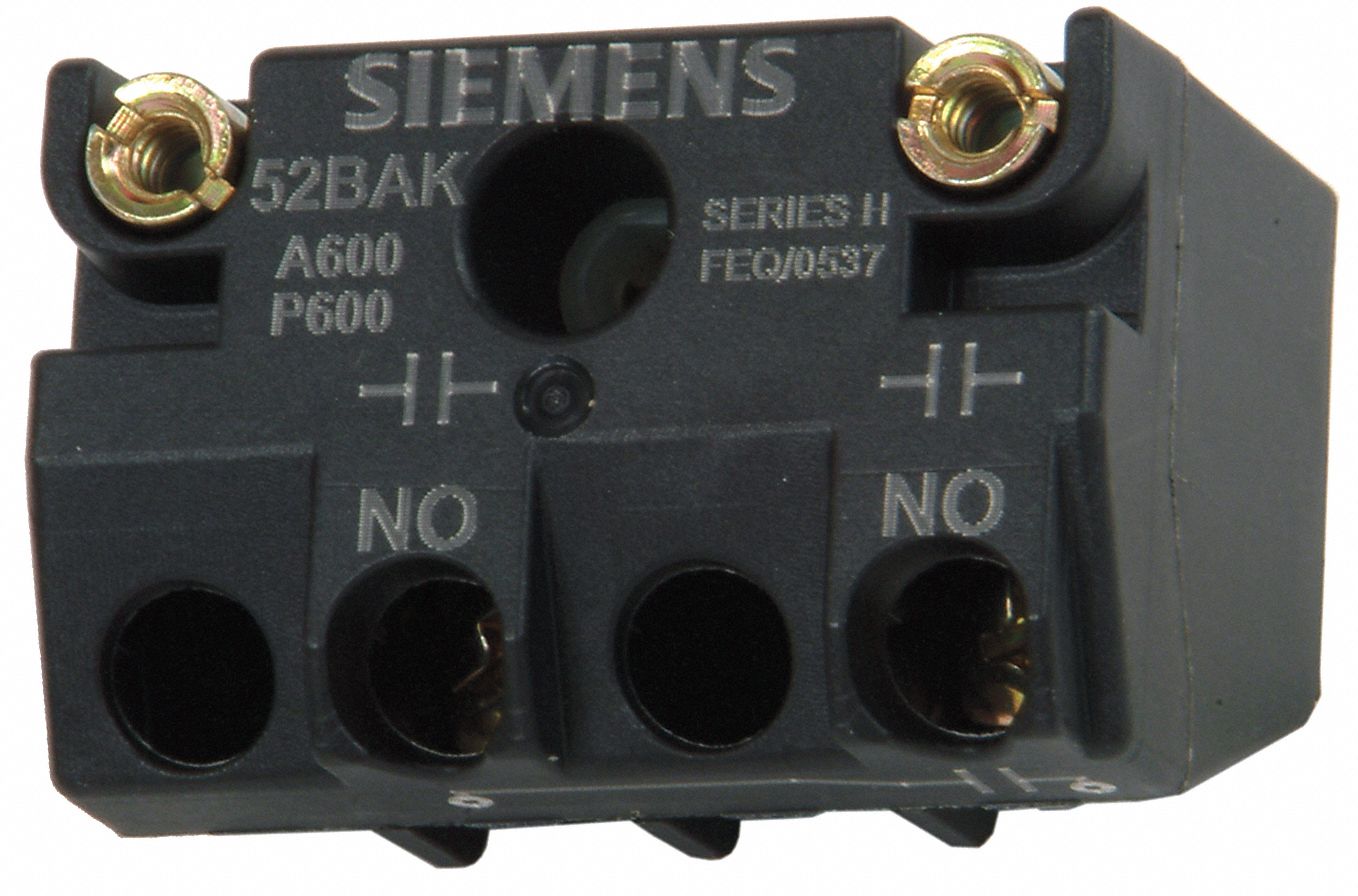 Contact Block, Touch Safe, 1 NO, Non Ill