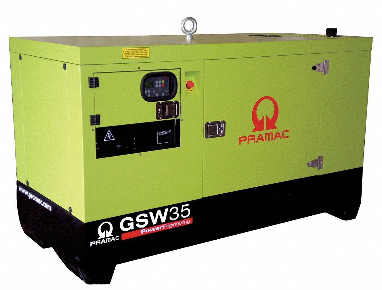 Auto Standby Generator, Liq, 277/480V