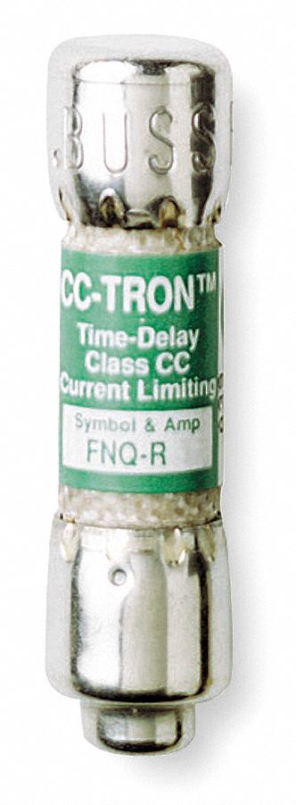Midget Fuse, Time Delay, FNQ-R, 2A, 600V