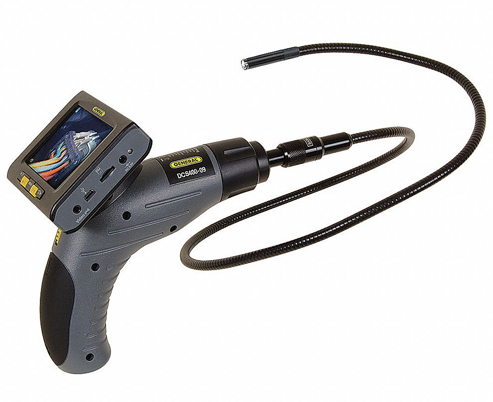 Wireless, Video Borescope, 0.35 In Probe