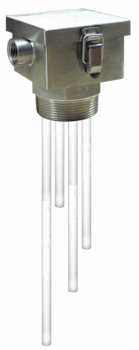 Liquid Level Probe, 12, 18, 24 In, 3 NPT