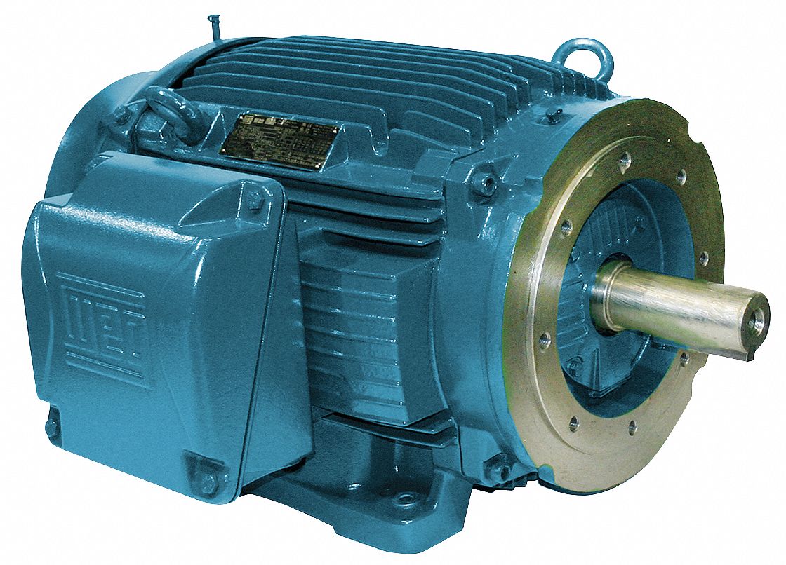 Mtr, 3 Ph, 2 HP, 3480, 208-230/460V, Eff 85.5