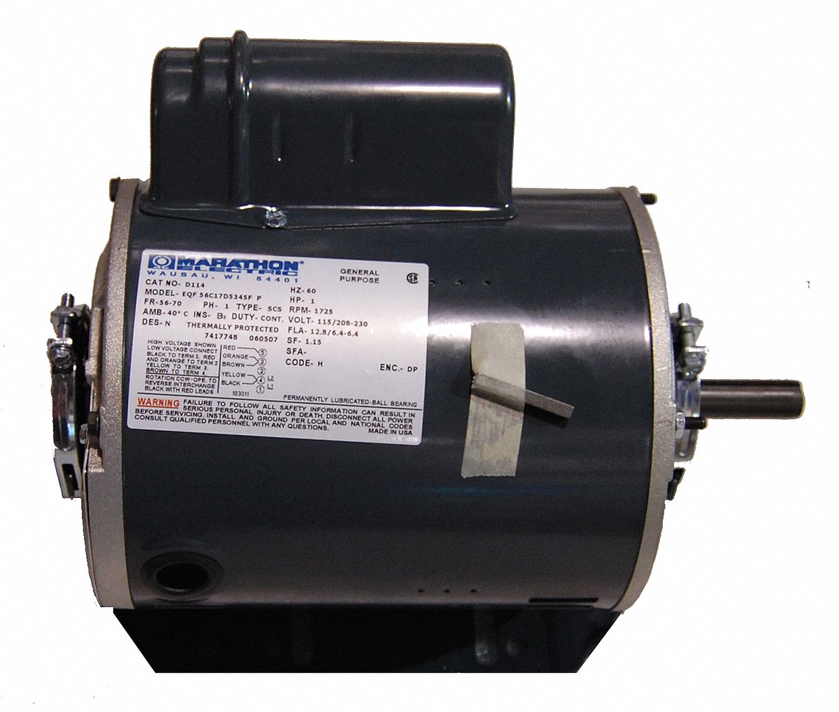 Evaporative Cooler Motor, 115/208 to 230V