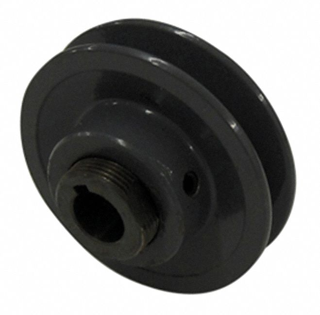 V-Belt Pulley, 3.5 OD, 1-1/8 Bore, VarPitch