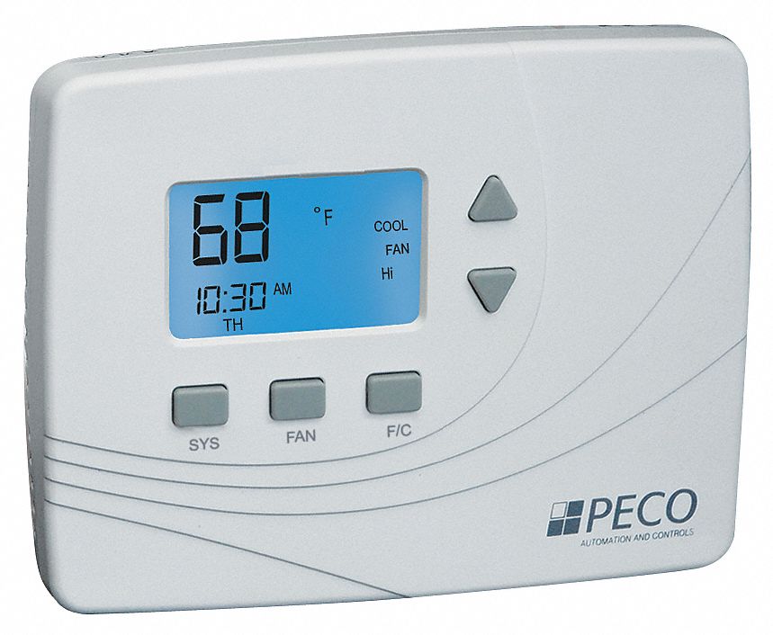 Thermostat, Wireless, PTAC/Fan Coil