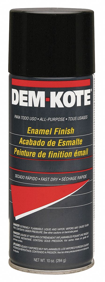 Spray Paint, Black, 10 oz.