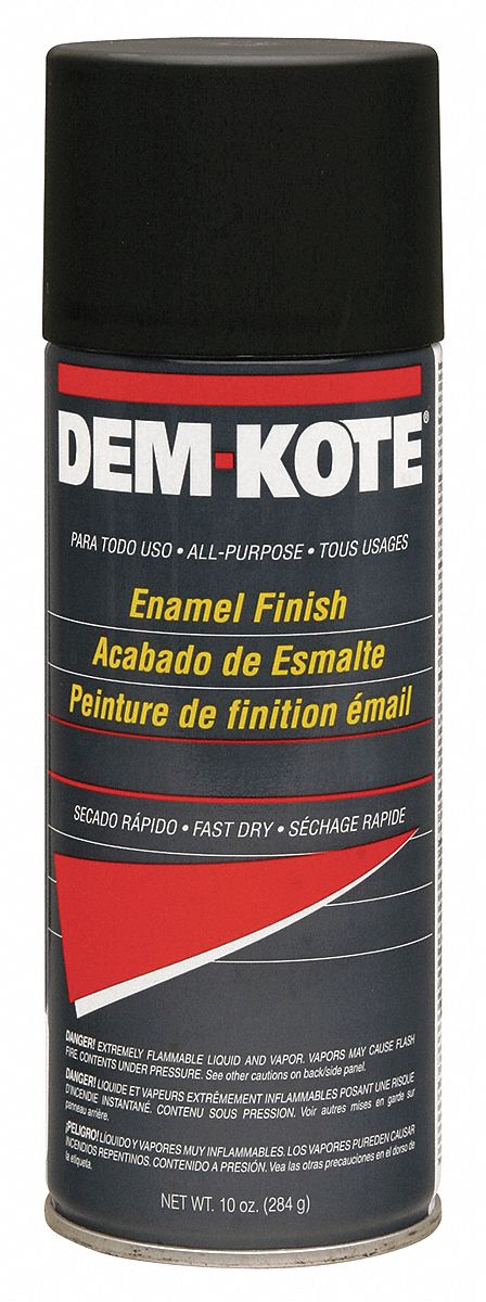 Spray Paint, Black, 10 oz.