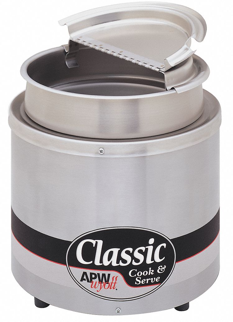 Round Countertop Cooker, 7 Qt, 1000W