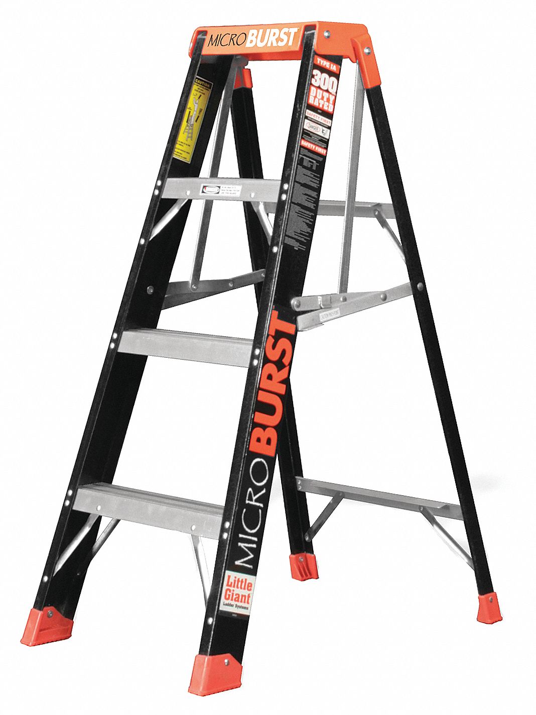 Multipurpose Ladder, 4 ft., IA, Fiberglass