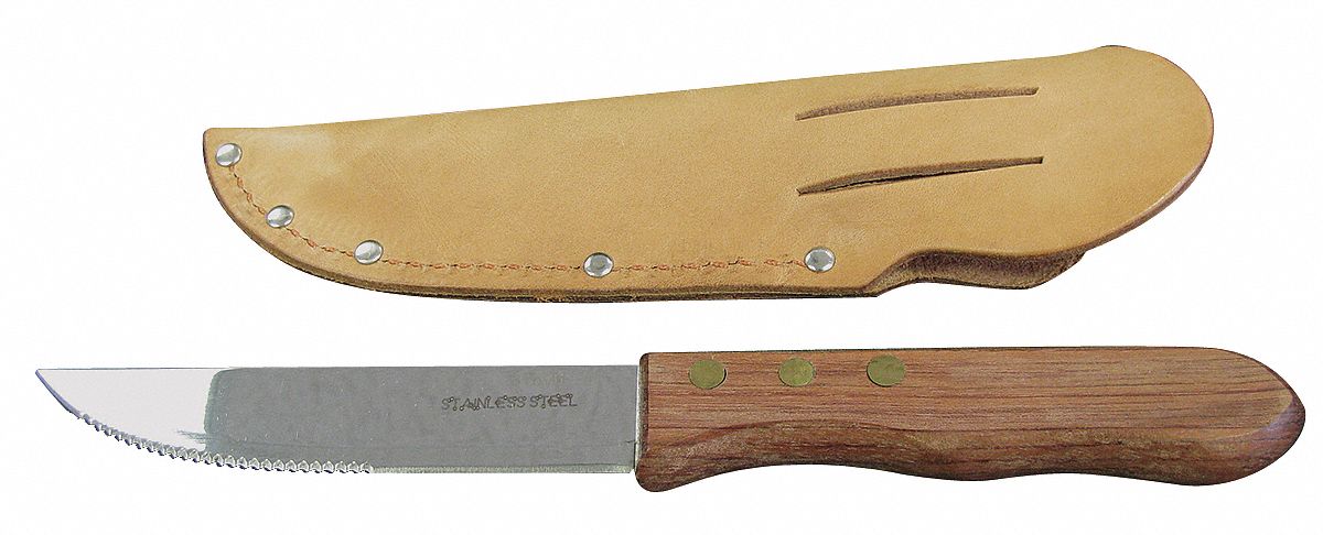 Packing Knife with sheath, 5 inches