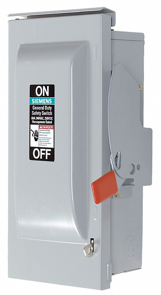 Safety Switch, NEMA 3R, 3W, 2P, 8x11x18.5