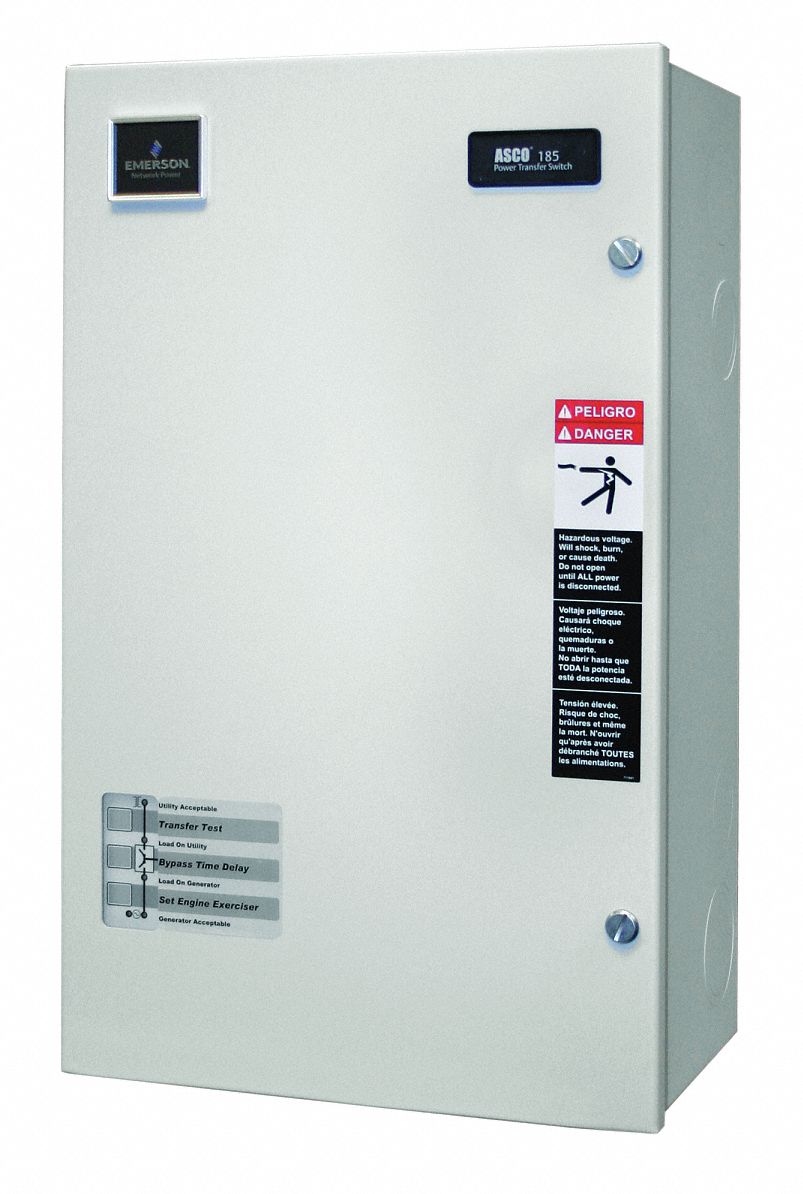 Automatic Transfer Switch, 208V, 48 In. H