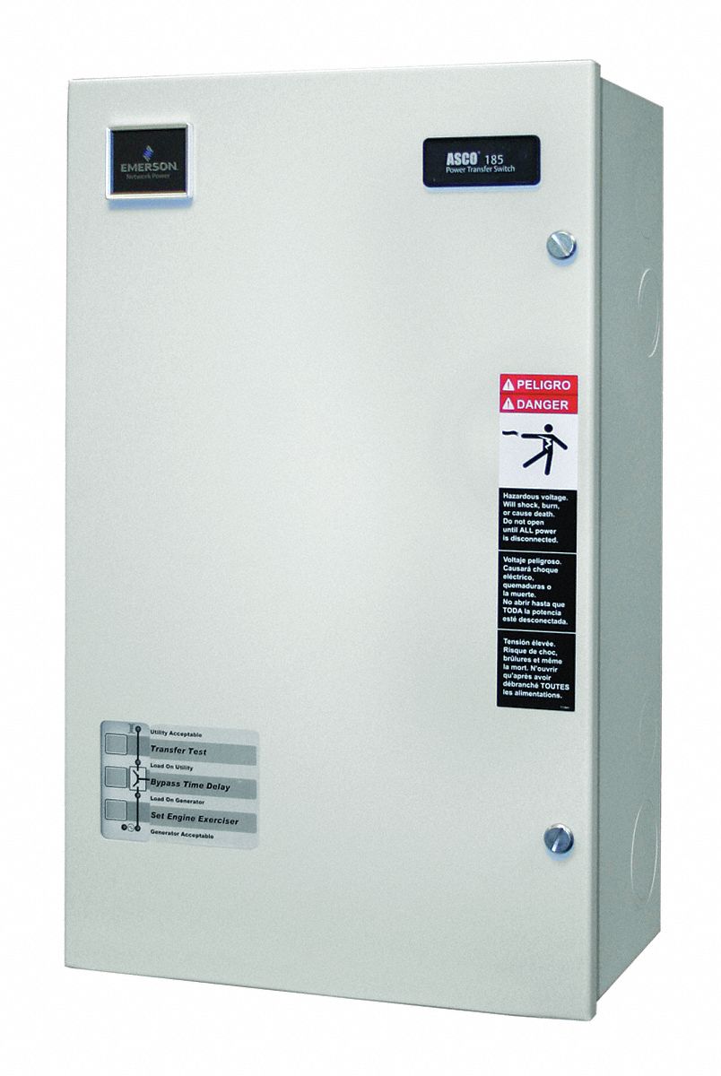 Automatic Transfer Switch, 208V, 72 In. H