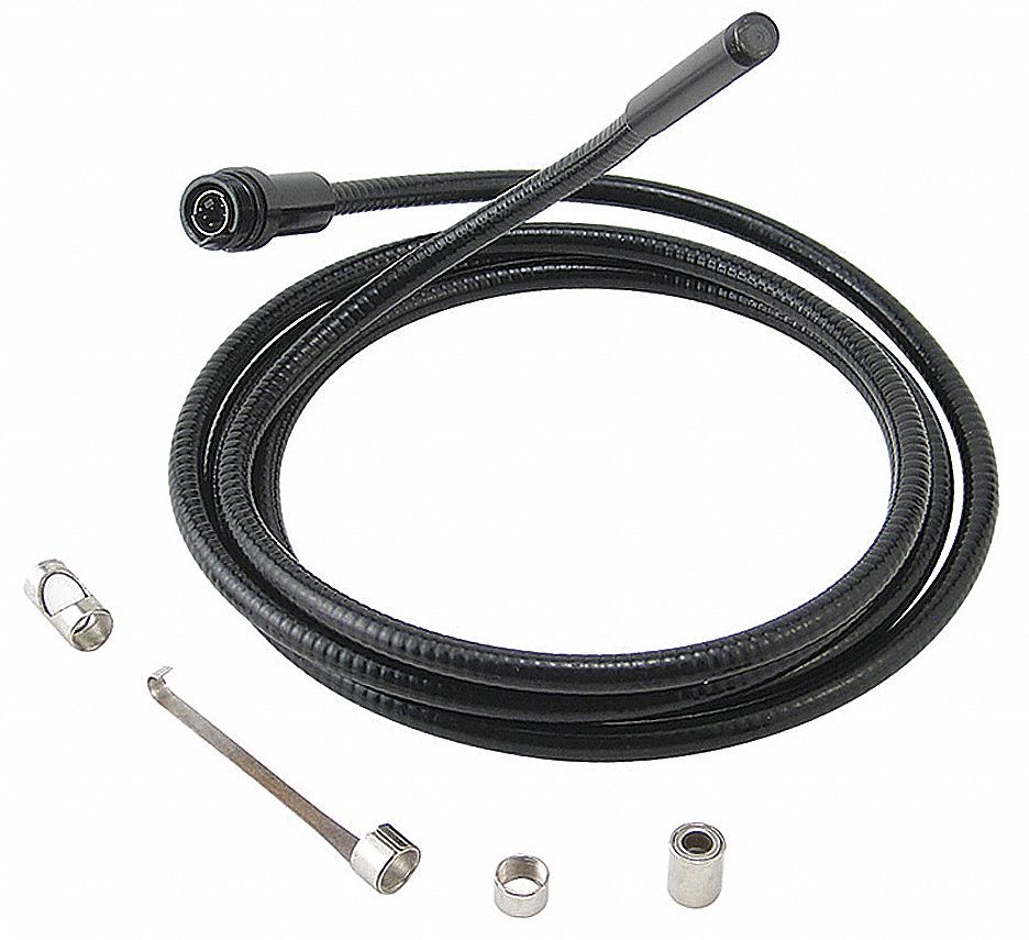 Flexible Probe, 9mm Dia, 6.6 Ft Long