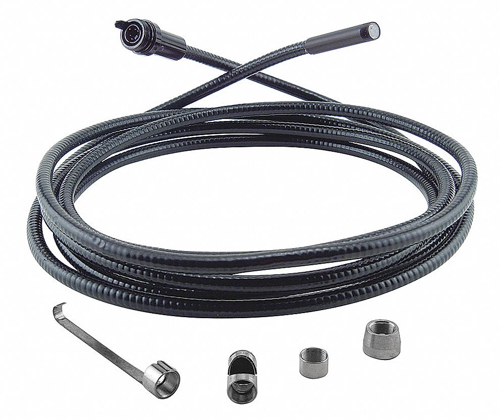 Flexible Probe, 9mm Dia, 9.8 Ft Long