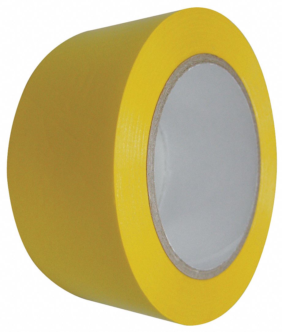 Hazard Marking Tape, Roll, 2In W, 108 ft. L