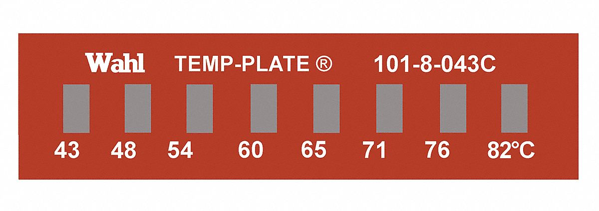 Non-Rev Temp Indicator, Mylar, PK10