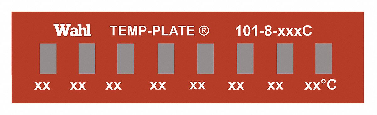 Non-Rev Temp Indicator, Mylar, PK10