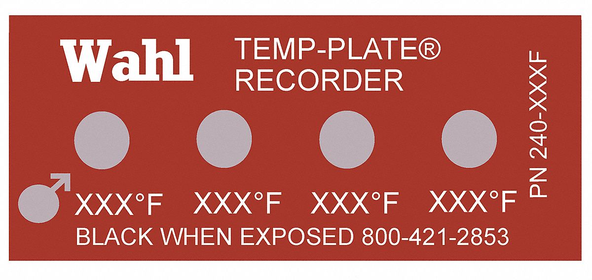 Non-Rev Temp Indicator, Kapton, PK10