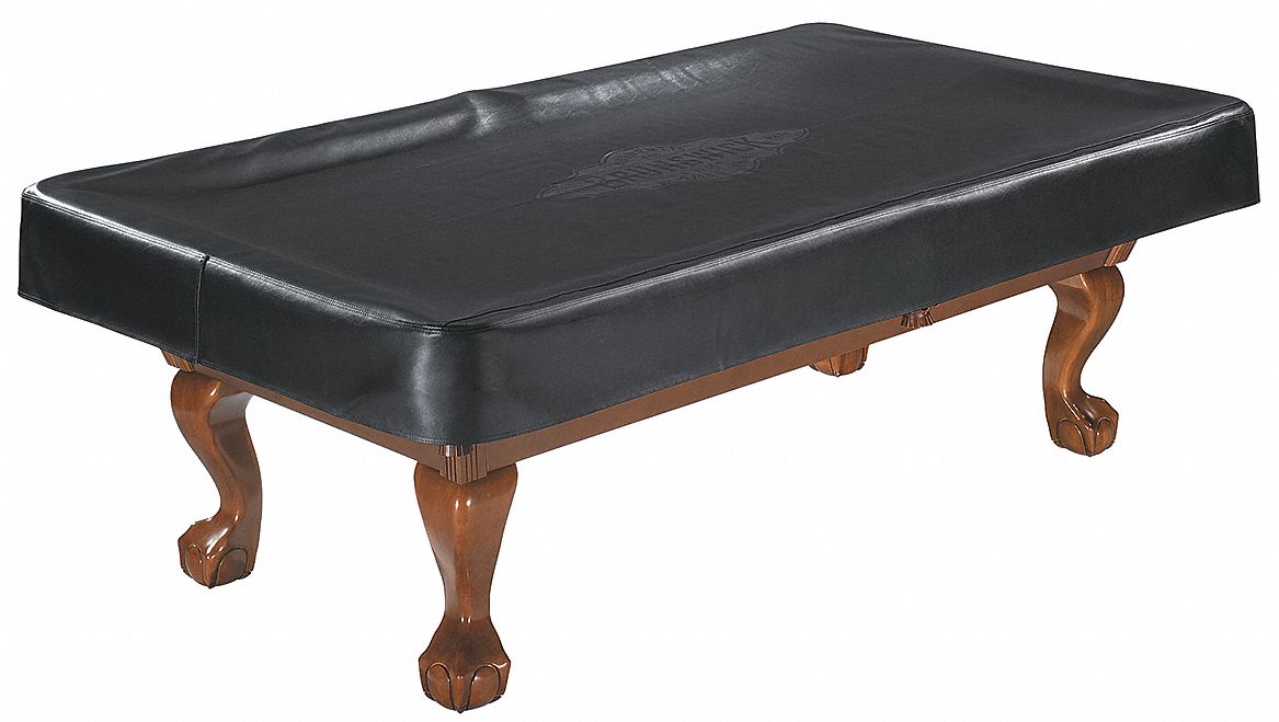 Pool Table Cover, Black, 9 Ft.