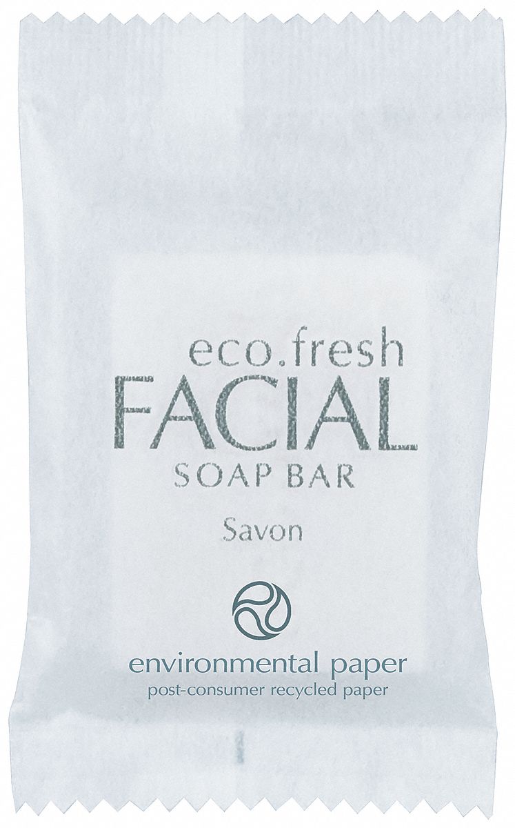 Facial Bar Soap, .53 oz., Pk 400