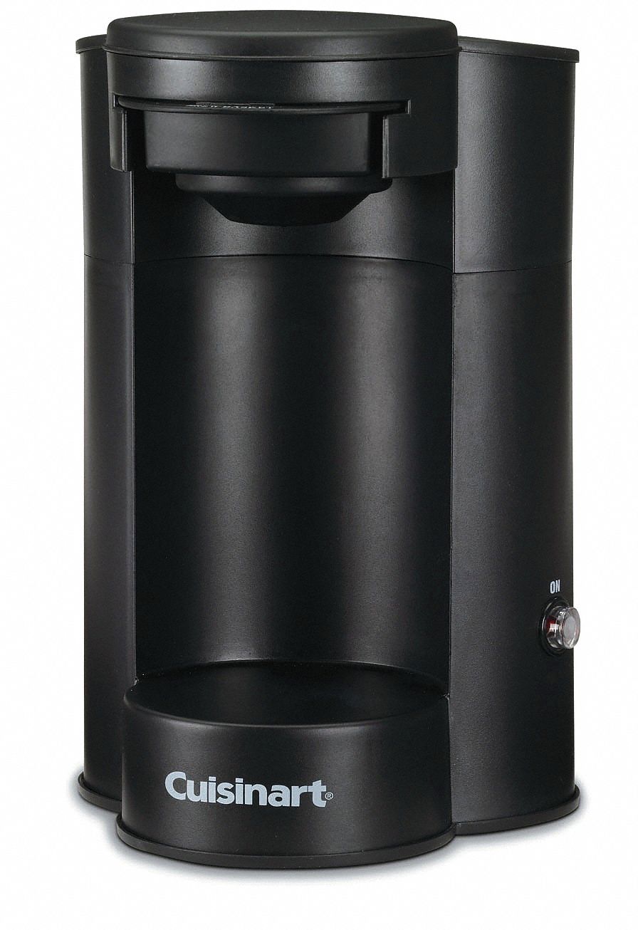 Coffeemaker, 1 Cup, Black, 450 Watts