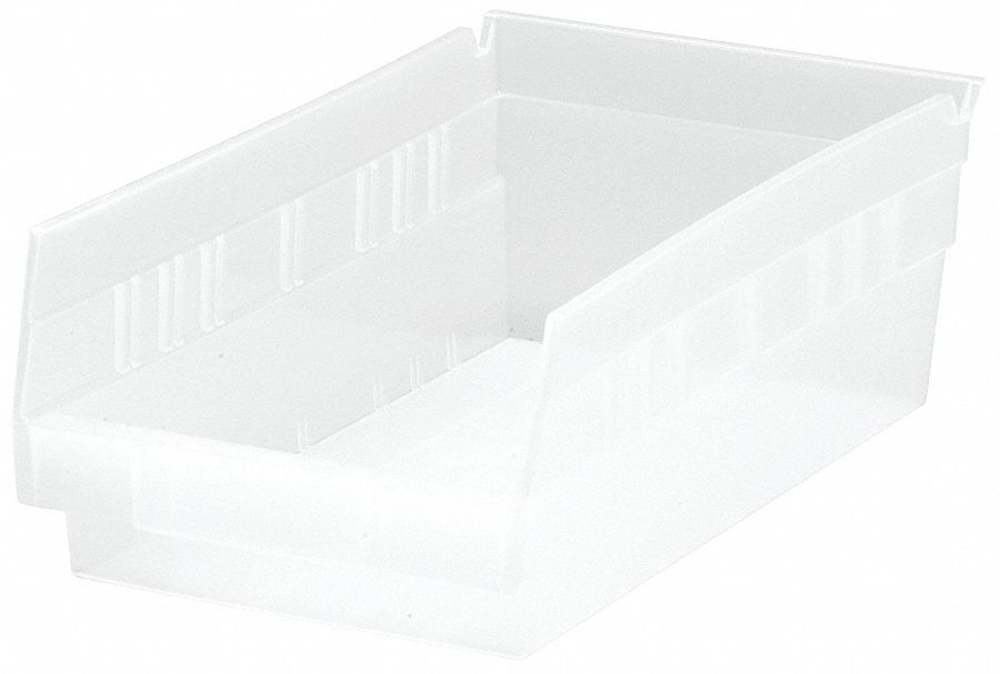 Clear-View Bin, H 4 x W 6-5/8 x D 11-5/8