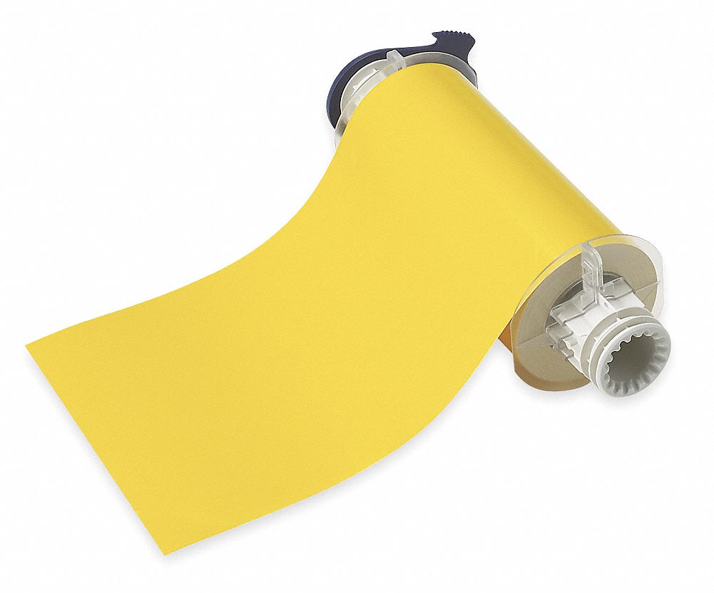 Tape, Yellow, 50 ft. L, 10 In. W
