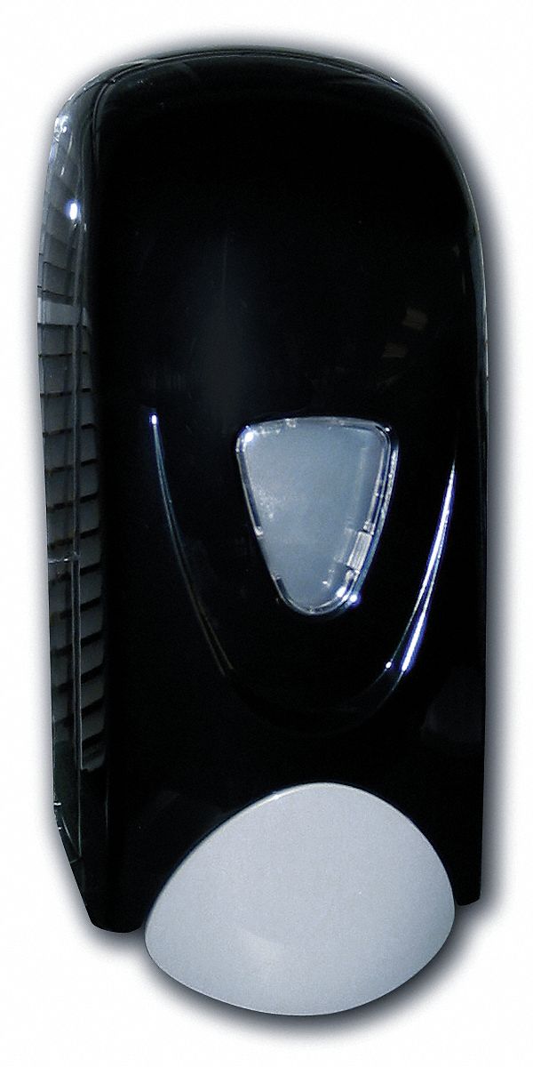 Soap Dispenser with Bottle, Black/Gray