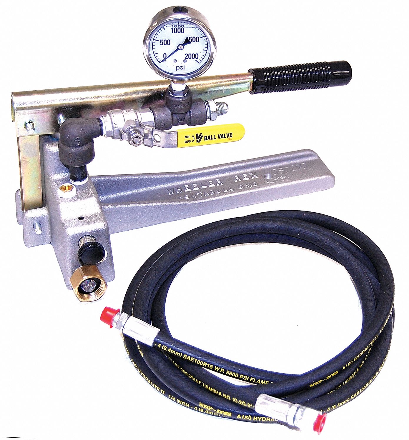 Hydrostatic Test Pump, 1000 PSI