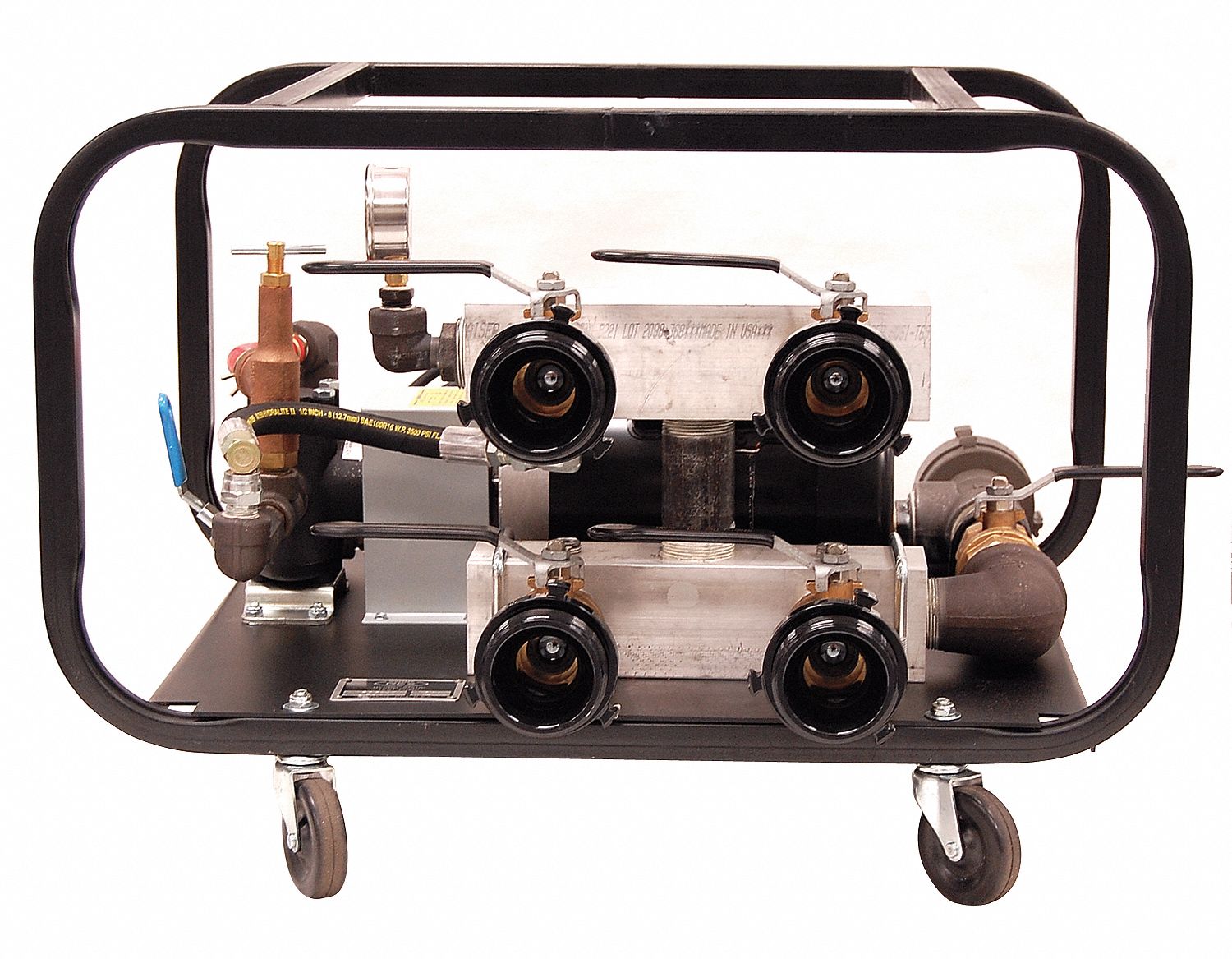 Fire Hose Tester, Four Outlet